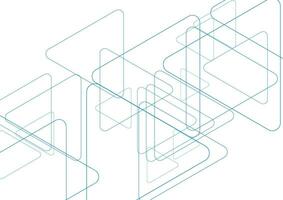 azul triangular líneas tecnología futurista antecedentes vector