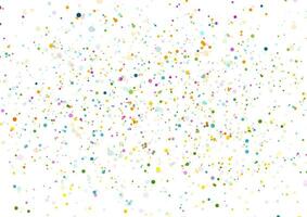 Multicolored dots particles abstract background vector
