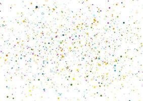 Multicolored dots particles abstract background vector