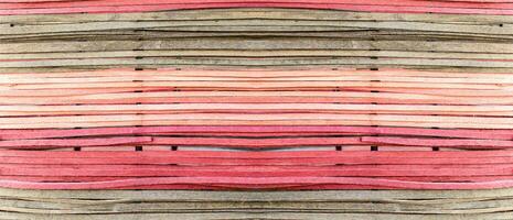 Texture colorful woven bamboo background photo