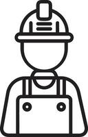 Safety helmet icon symbol image vector. Illustration of the head protector industrial engineer worker design image vector