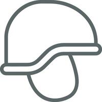 Safety helmet icon symbol image vector. Illustration of the head protector industrial engineer worker design image vector