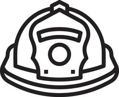 Safety helmet icon symbol image vector. Illustration of the head protector industrial engineer worker design image vector