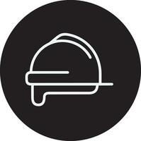 Safety helmet icon symbol image vector. Illustration of the head protector industrial engineer worker design image vector