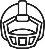 Safety helmet icon symbol image vector. Illustration of the head protector industrial engineer worker design image vector