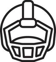 Safety helmet icon symbol image vector. Illustration of the head protector industrial engineer worker design image vector