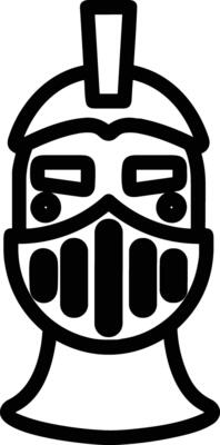 Safety helmet icon symbol image vector. Illustration of the head protector industrial engineer worker design image