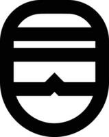 Safety helmet icon symbol image vector. Illustration of the head protector industrial engineer worker design image vector