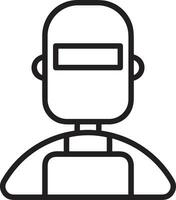 Safety helmet icon symbol image vector. Illustration of the head protector industrial engineer worker design image vector