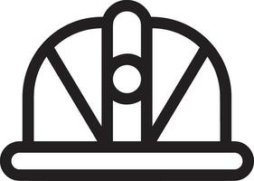 Safety helmet icon symbol image vector. Illustration of the head protector industrial engineer worker design image vector