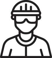 Safety helmet icon symbol image vector. Illustration of the head protector industrial engineer worker design image vector