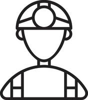 Safety helmet icon symbol image vector. Illustration of the head protector industrial engineer worker design image vector