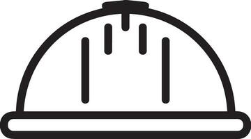 Safety helmet icon symbol image vector. Illustration of the head protector industrial engineer worker design image vector