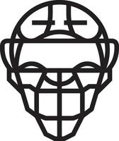 Safety helmet icon symbol image vector. Illustration of the head protector industrial engineer worker design image vector