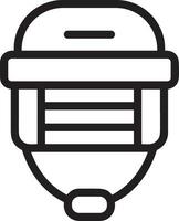 Safety helmet icon symbol image vector. Illustration of the head protector industrial engineer worker design image vector