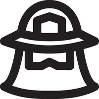 Safety helmet icon symbol image vector. Illustration of the head protector industrial engineer worker design image vector