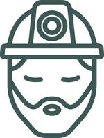 Safety helmet icon symbol image vector. Illustration of the head protector industrial engineer worker design image vector