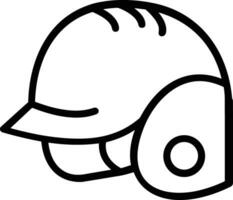 Safety helmet icon symbol image vector. Illustration of the head protector industrial engineer worker design image vector