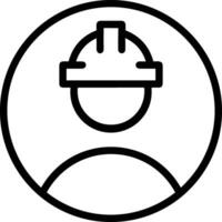Safety helmet icon symbol image vector. Illustration of the head protector industrial engineer worker design image vector
