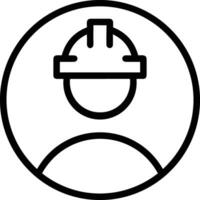 Safety helmet icon symbol image vector. Illustration of the head protector industrial engineer worker design image vector