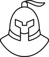 Safety helmet icon symbol image vector. Illustration of the head protector industrial engineer worker design image vector