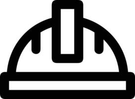 Safety helmet icon symbol image vector. Illustration of the head protector industrial engineer worker design image vector