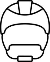 Safety helmet icon symbol image vector. Illustration of the head protector industrial engineer worker design image vector