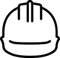 Safety helmet icon symbol image vector. Illustration of the head protector industrial engineer worker design image vector