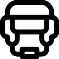 Safety helmet icon symbol image vector. Illustration of the head protector industrial engineer worker design image vector
