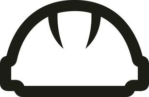 Safety helmet icon symbol image vector. Illustration of the head protector industrial engineer worker design image vector