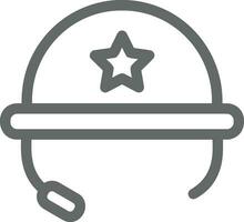 Safety helmet icon symbol image vector. Illustration of the head protector industrial engineer worker design image vector