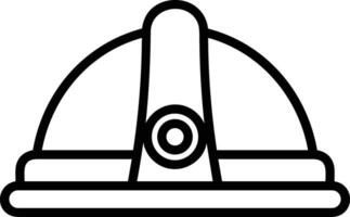 Safety helmet icon symbol image vector. Illustration of the head protector industrial engineer worker design image vector