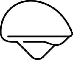 Safety helmet icon symbol image vector. Illustration of the head protector industrial engineer worker design image vector