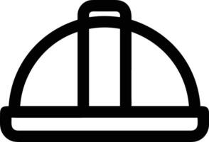 Safety helmet icon symbol image vector. Illustration of the head protector industrial engineer worker design image vector