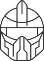 Safety helmet icon symbol image vector. Illustration of the head protector industrial engineer worker design image vector