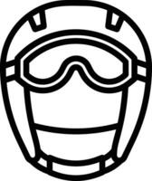 Safety helmet icon symbol image vector. Illustration of the head protector industrial engineer worker design image vector