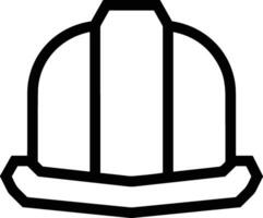 Safety helmet icon symbol image vector. Illustration of the head protector industrial engineer worker design image vector