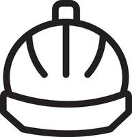 Safety helmet icon symbol image vector. Illustration of the head protector industrial engineer worker design image vector