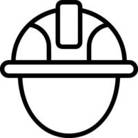 Safety helmet icon symbol image vector. Illustration of the head protector industrial engineer worker design image vector