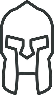 Safety helmet icon symbol image vector. Illustration of the head protector industrial engineer worker design image