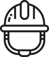 Safety helmet icon symbol image vector. Illustration of the head protector industrial engineer worker design image vector