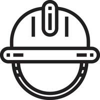 Safety helmet icon symbol image vector. Illustration of the head protector industrial engineer worker design image vector