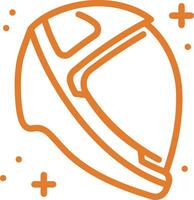Safety helmet icon symbol image vector. Illustration of the head protector industrial engineer worker design image vector