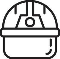 Safety helmet icon symbol image vector. Illustration of the head protector industrial engineer worker design image vector