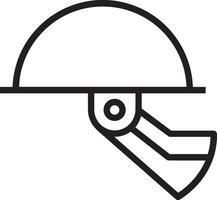 Safety helmet icon symbol image vector. Illustration of the head protector industrial engineer worker design image vector