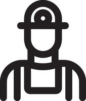 Safety helmet icon symbol image vector. Illustration of the head protector industrial engineer worker design image vector