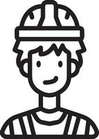 Safety helmet icon symbol image vector. Illustration of the head protector industrial engineer worker design image vector