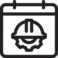 Safety helmet icon symbol image vector. Illustration of the head protector industrial engineer worker design image vector