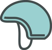 Safety helmet icon symbol image vector. Illustration of the head protector industrial engineer worker design image vector