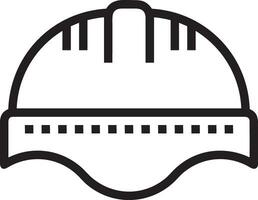 Safety helmet icon symbol image vector. Illustration of the head protector industrial engineer worker design image vector